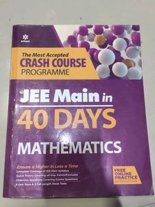 JEE Main Mathematics In 40 Days By Arihant