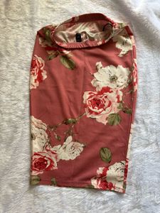 Floral Pencil Skirt