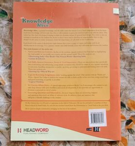 Knowledge Alive Book for Class 6th