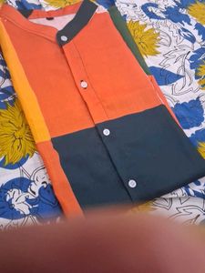 Combo Of 2 Colourful Cotton Shirts