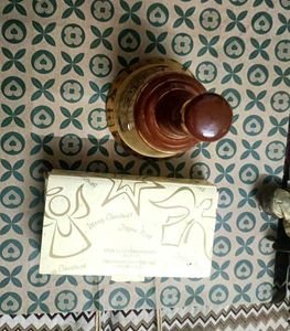 Combo Of Decanter Bell N Spun Glass