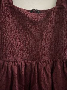 Pretty Maroon Dress