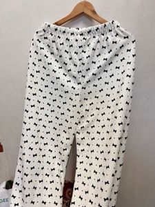 Printed Wide Leg Lounge Pants