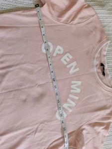 Cute Pink 'Open Mind' Sweatshirt