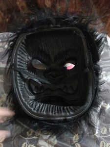 Monster Mask with Hair
