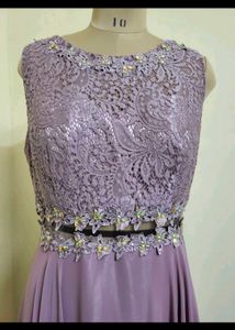 Lace Detail Occasion Dress