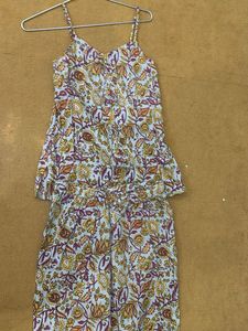 Floral Print Coord Set