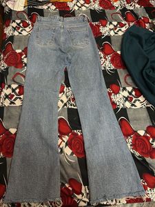 Flared Denim Jeans