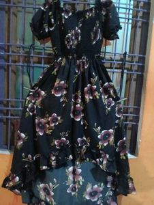 Floral Print Mini Dress