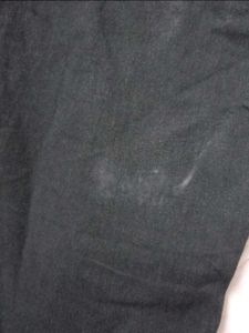 Black Straight Leg Jeans