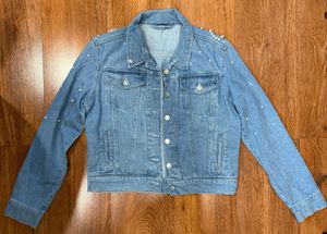 Beaded Denim Jacket