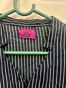 Women Formal &amp; Casual Black Shirt