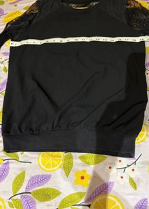 Elegant Black Lace Top