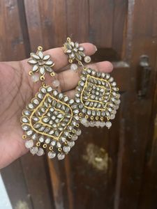 Elegant Kundan Earrings
