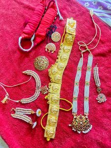 Bharathanatyam Jewellery Set