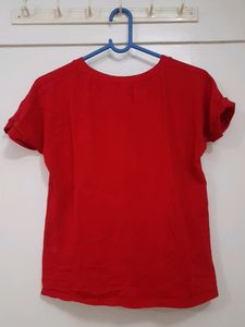 Red Colur T Shirt