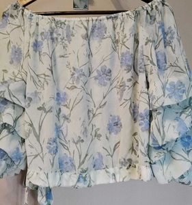 Floral Off-Shoulder Top