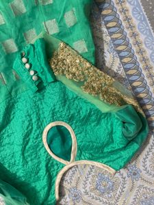 Frok Duppta Set With Purs Free