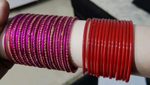 Fancy 3 Dazan Glass Chudiya