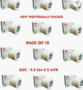 3M Micropore Tape 12 pcs bundle