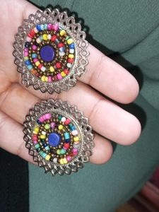 Colorful Beaded Earrings