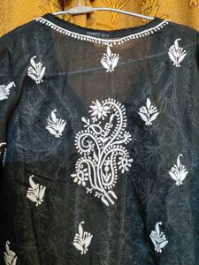 lucknowi heavy embroidery kurta