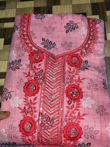 Pink Embroidered Salwar Kameez