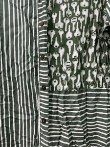 Green Collar Kurta