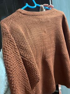 Cropped Knit Sweater