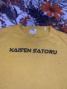 Yellow Graphic Print Tee