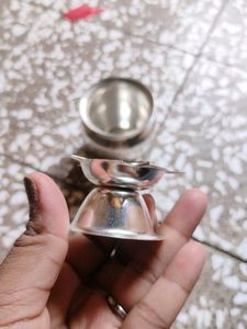 Gota Chaandi Pooja Set