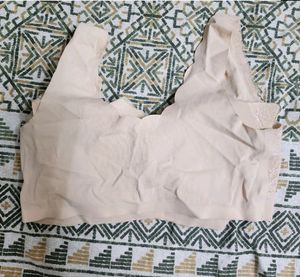 Cream Padded Bra