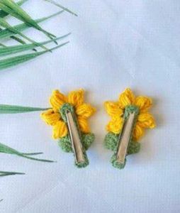 Cute Crochet Hair Clips