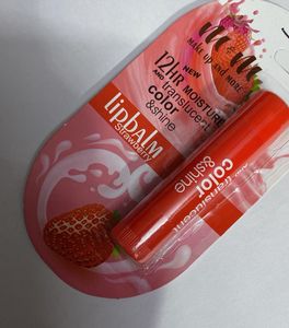 M&amp;M Lip Balm- Peach and Strawberry
