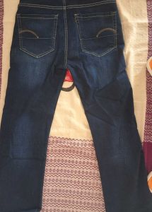 Dark Blue Denim Jeans