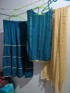 Sharara Set With Dupatta
