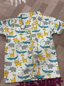 Cute Animal Print night dress