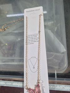 Butterfly Pink Necklace