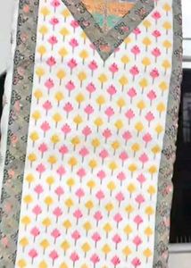 women&#39;s dress meterial with Lakhnavi embroidery