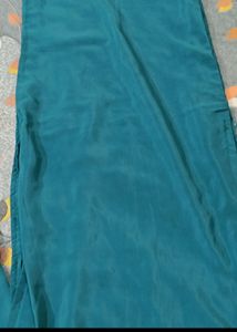 Gama Green Suit Kurti+Pajama