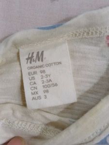 H&amp;M Boys Off-White Tee