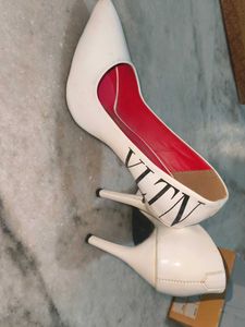 white Valentino heels