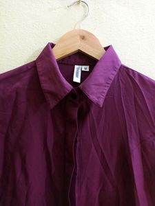 Purple Women Shirt