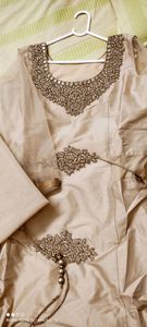 GRAB SOON..Golden long gown 5 year old