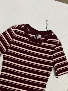H&amp;M Striped Mini Dress