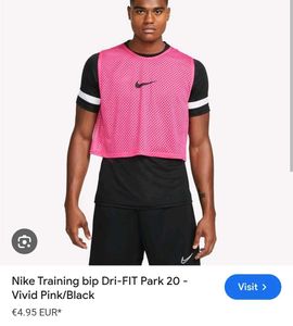 Nike Training Bib - Pink/Black