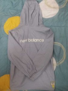 New Balance Striped Windbreaker