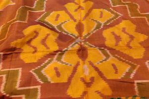 Elegant  Ikkat Saree