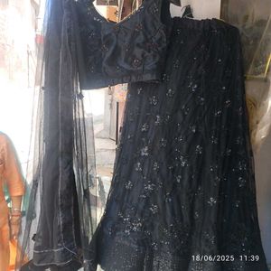 Black Lehenga