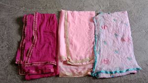 Lace Work Dupatta Pack Of 2
